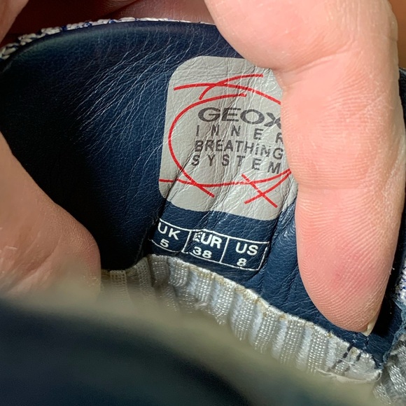 Geox | Nebula Laceless Slip On Runners - 8 - Picture 9 of 11